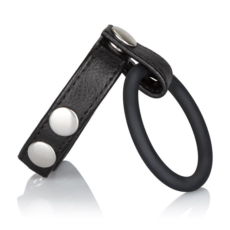 Anillo retardador de cuero Cal Exotics