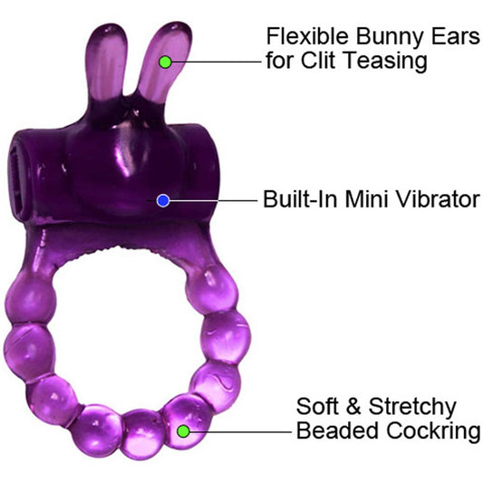 Anillo Vibrador Conejito