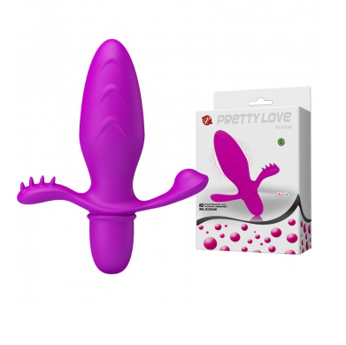 Vibrador Anal de Silicona Plug Fitch de Pretty Love