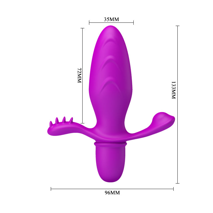 Vibrador Anal de Silicona Plug Fitch de Pretty Love