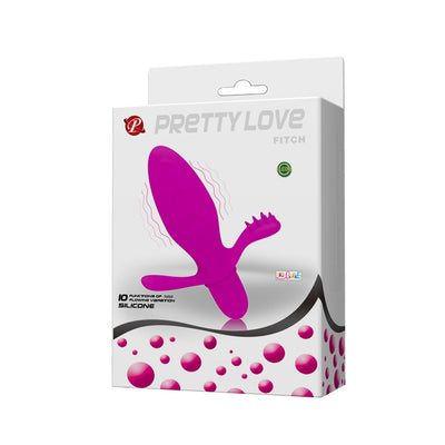 Vibrador Anal de Silicona Plug Fitch de Pretty Love