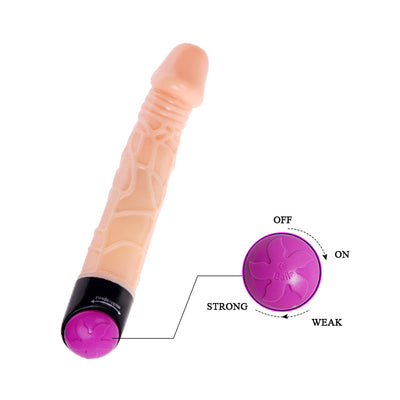 Vibrador Curve Realistico Rotador de 25.2 cm