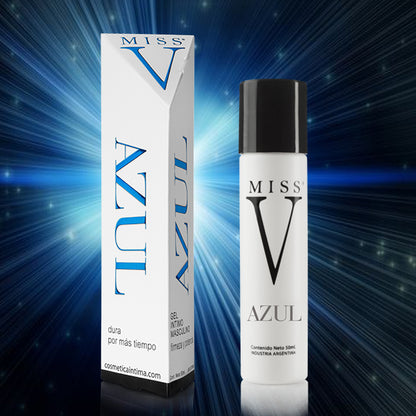 Miss V Azul para la Erección