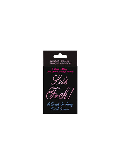 Let's F*ck! Cartas con Posturas Sexuales