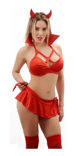 Fantasía Disfraz Diablita Pasionel