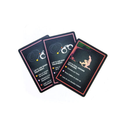 Let's F*ck! Cartas con Posturas Sexuales