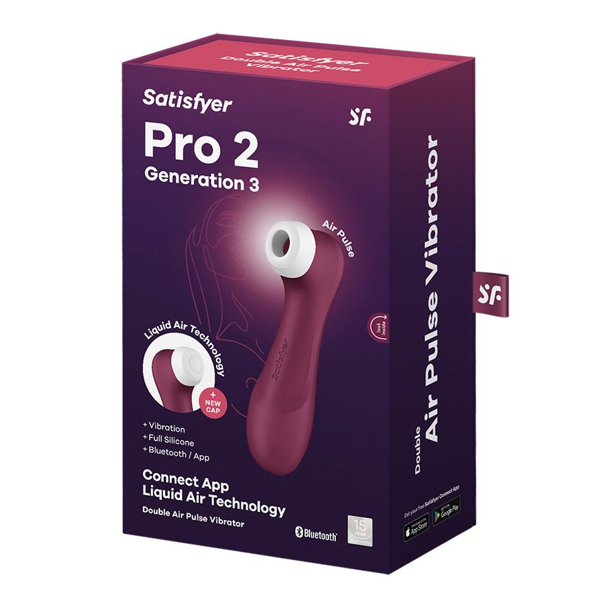 Succionador Satisfyer Pro 2 Generation 3 Connect App Original