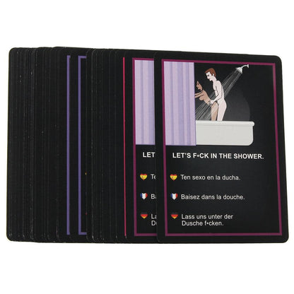 Let's F*ck! Cartas con Posturas Sexuales