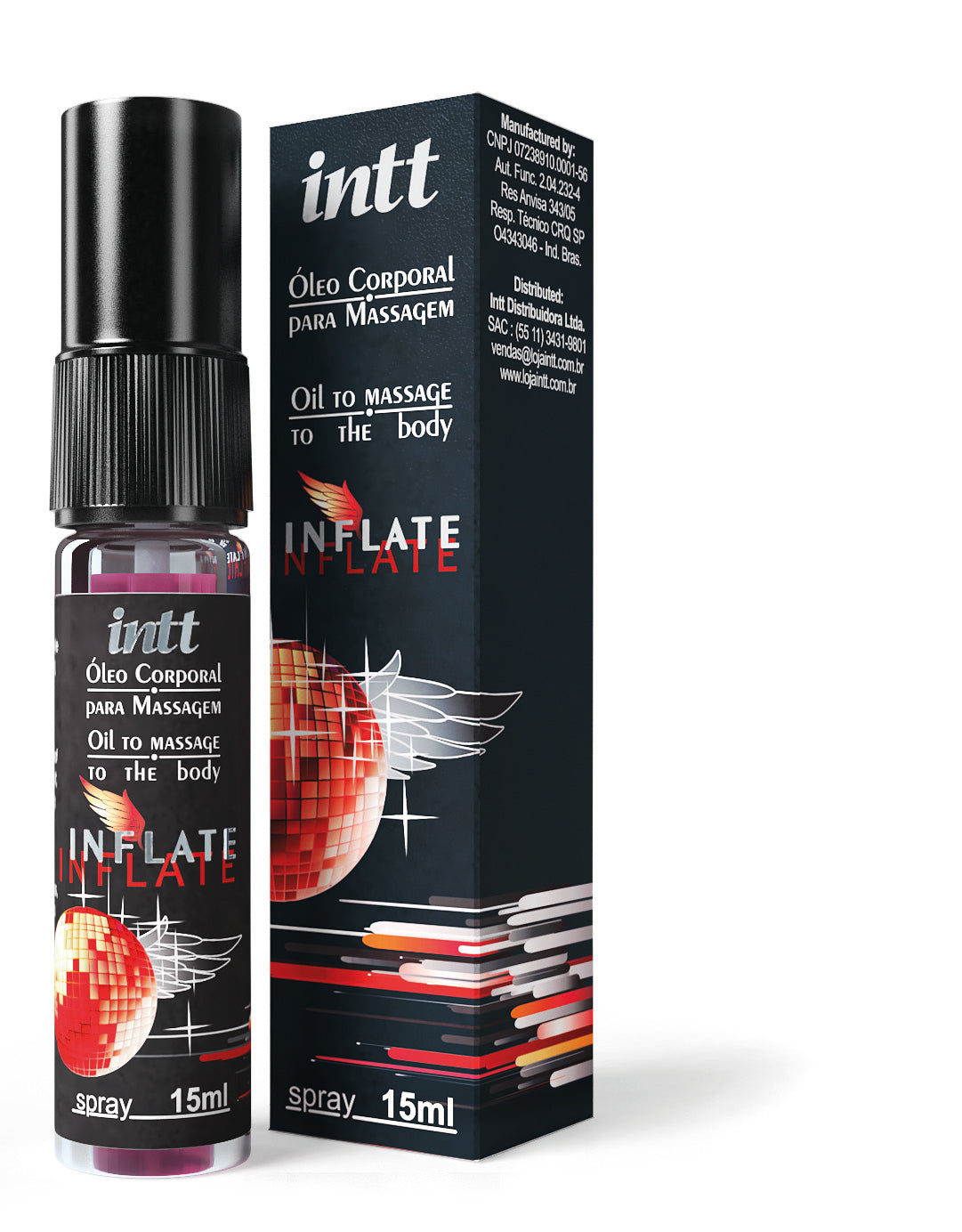 Spray Intt Inflate - Excitante Unisex