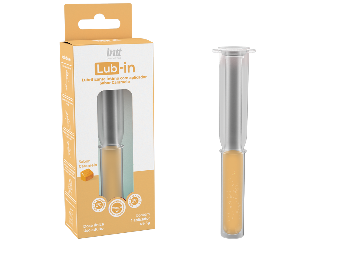 Lubricante Caramelo con aplicador  Lub-In