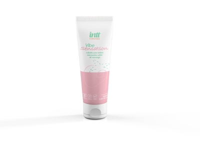 Intt Vibe Sensation - Lubricante Intimo con Vibración - Sabor Frutilla