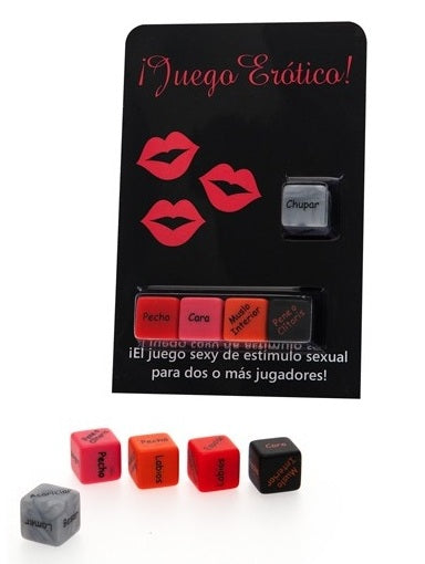 Juego de Dados Eróticos
