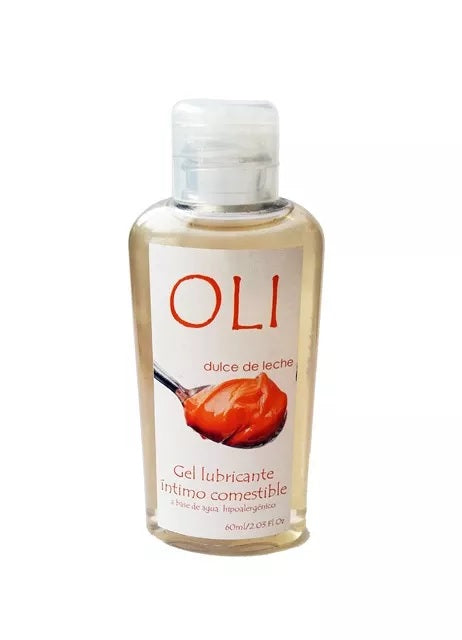 OLI Gel Lubricante Intimo Comestible Dulce de Leche 60 ml