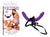 Arnés Doble Consolador Delight Fetish