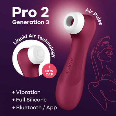 Succionador Satisfyer Pro 2 Generation 3 Connect App Original