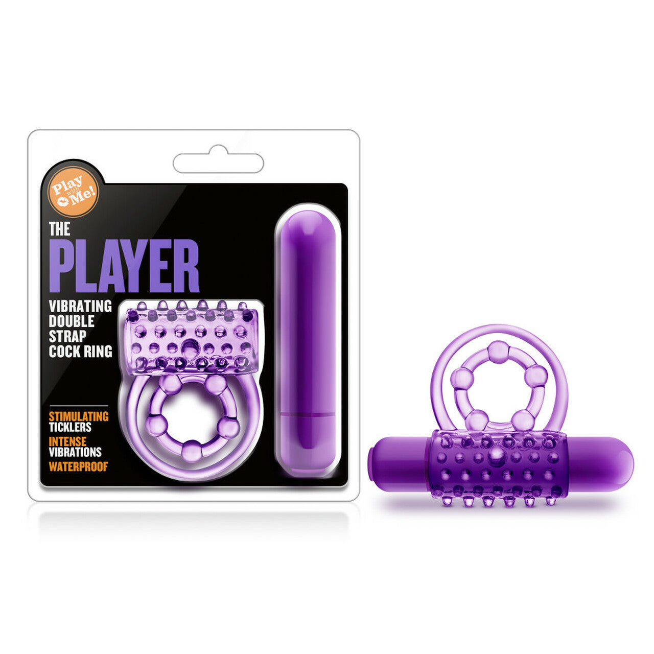 Juega Conmigo - Anillo Player Vibrador doble agarre