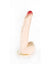 Consolador con Sopapa 8" Slim Jelly Dong