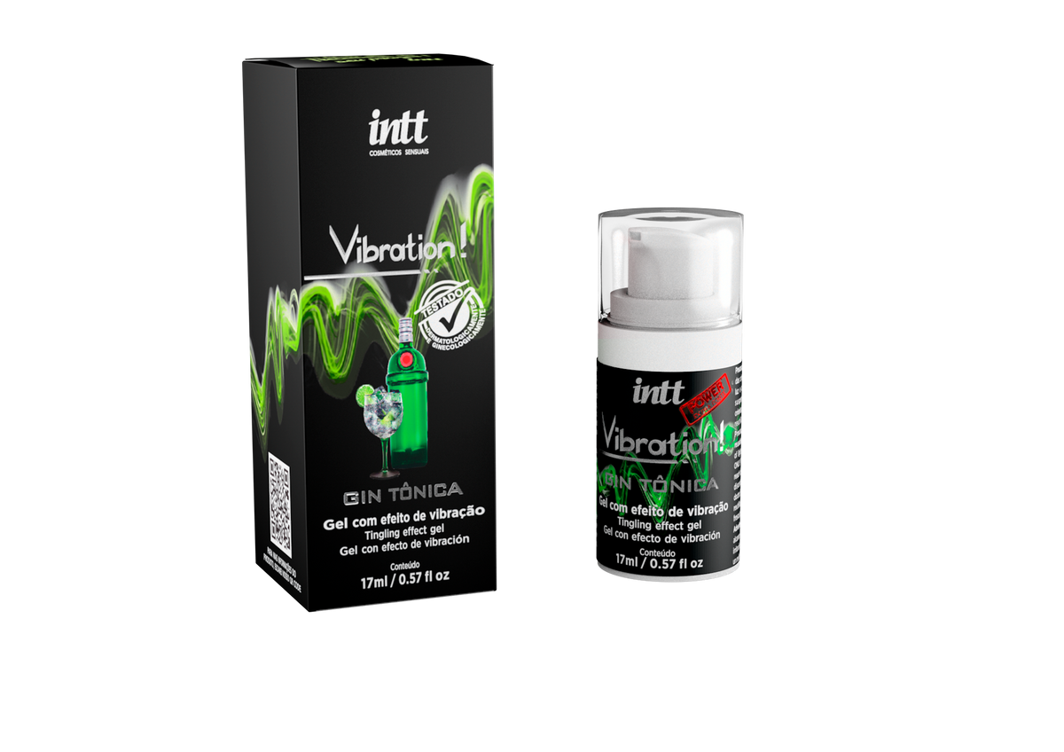 INTT VIBRATION POWER GIN TONIC - 17ml - Vibrador líquido