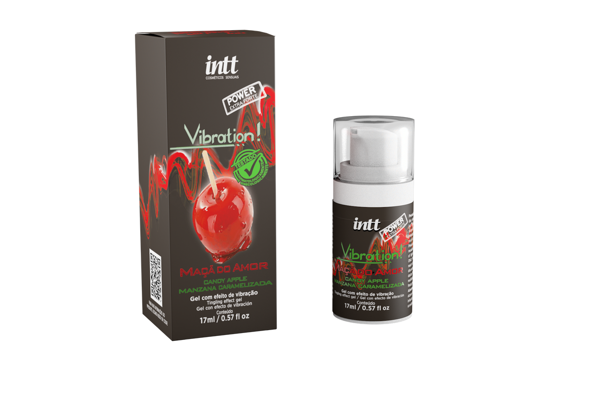 Intt Vibration Power Manzana del Amor - Gel Vibrador Fuerte - 17 ml
