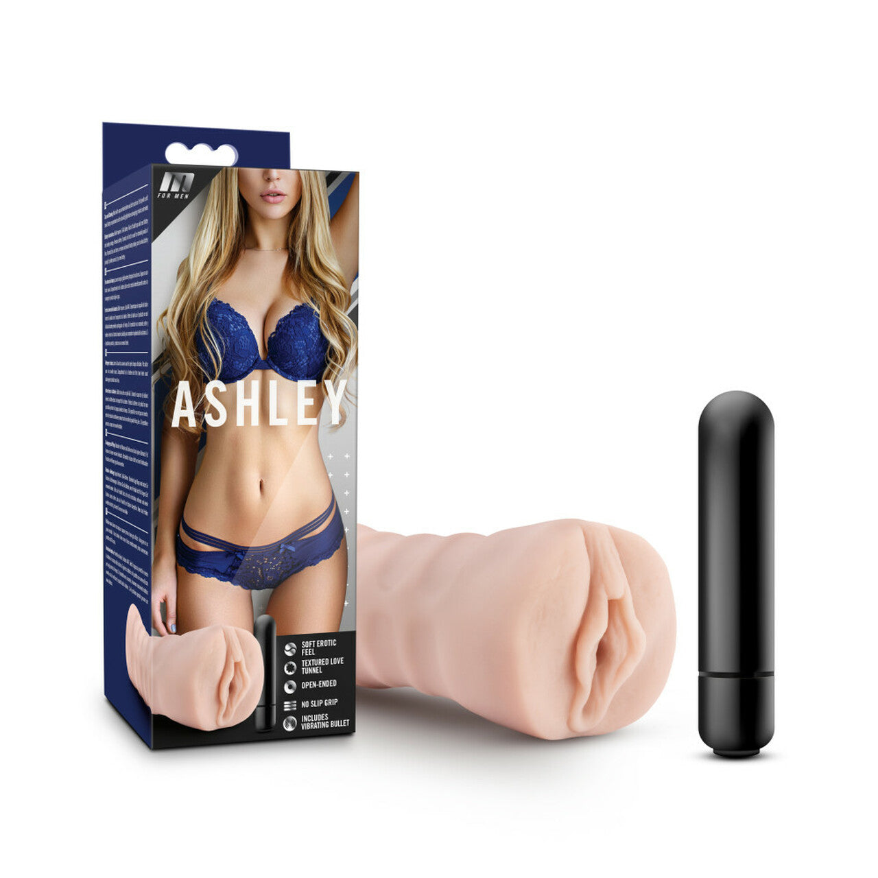 Masturbador Masculino Ashley - Vagina con vibración